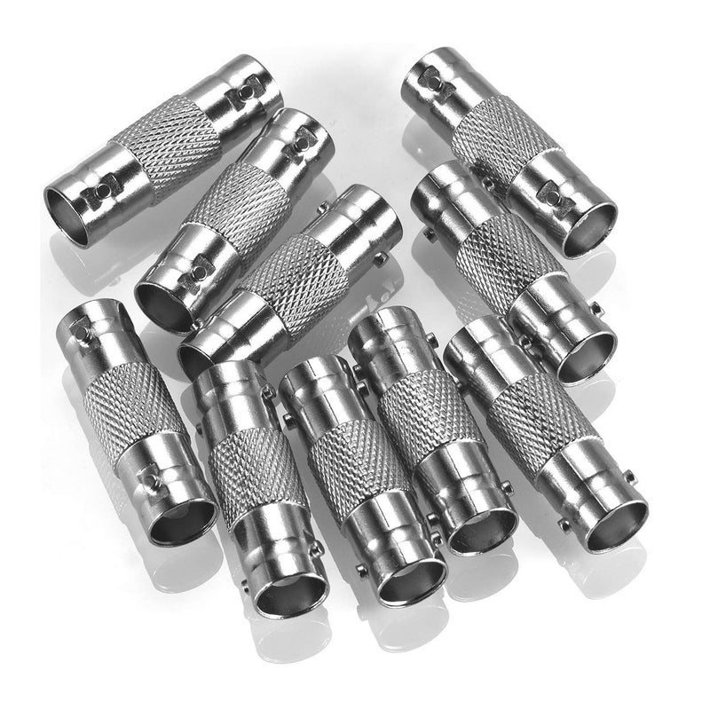 Warmstor 20 Pack BNC Female to BNC Female CCTV Security Camera Adapter Coupler Straight Extender Connector - Image 1